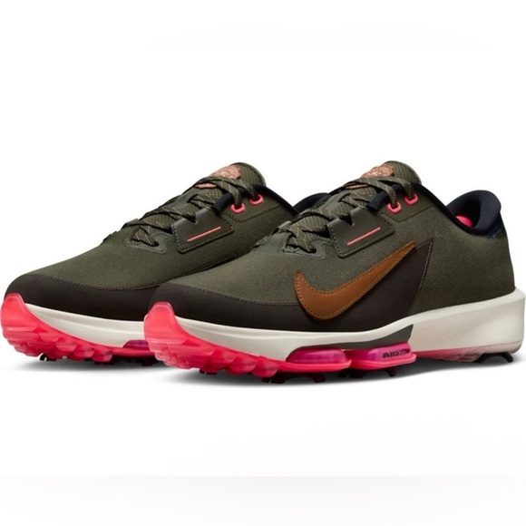 Nike Men’s 11.5 Zoom Infinity Tour 2 NRG Golf Shoes Cargo Khaki FQ8319-300.